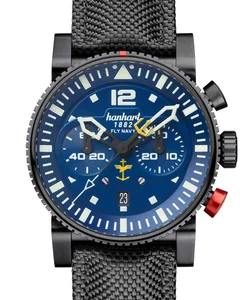Hanhart PRIMUS FLY NAVY PVD MFG3