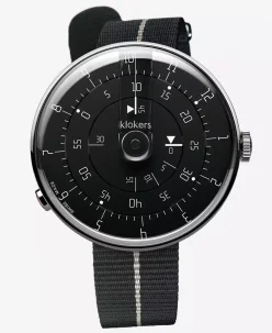 Klokers KLOK 01 BLACK Ø44