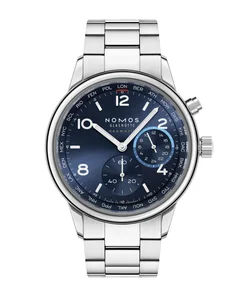 Nomos Glashütte Club Sport neomatik Worldtimer blue Reference 790