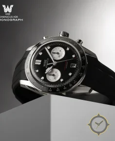 ADAMASCUS AD8 Chronograph Black-White