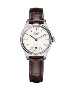 Kuoe HOLBORN 90-003 Silver Case with Blue Hands, Women's Watch