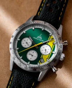 Delhi Watch Company DWC TRIPLE CROWN Green