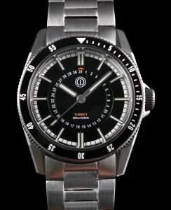 MMI Watches Turret 300M V2- STEEL BLACK Model: TRD-01 (NH35)