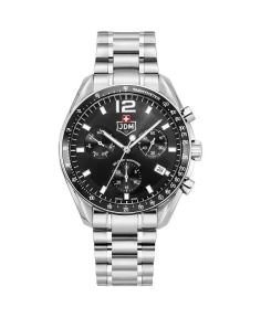 JDM-Military Swiss Precision Chronograph Date