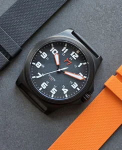 Makoto Watch Co Shizen – – DLC Coated Field Watch – Fixed Lugs