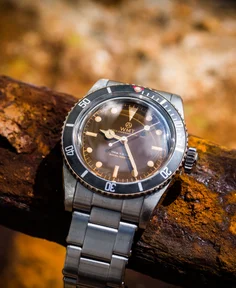 WMT Watches Sea Diver – All Aged With Brass Bezel Tropical Dial Edition