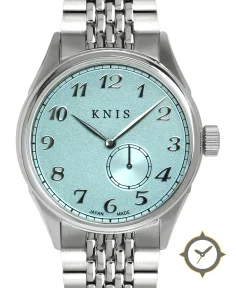 KNIS Kyoto KODOU Small Seconds Automatic – Ice Blue Stainless Steel Bracelet (KN009-IBLRC)