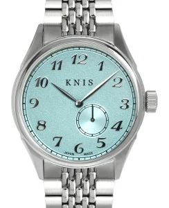 KNIS Kyoto KODOU Small Seconds Automatic – Ice Blue Stainless Steel Bracelet (KN009-IBLRC)