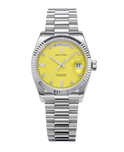 Baltany Cubic Zirconia Vintage Day-Date Homage S4109
