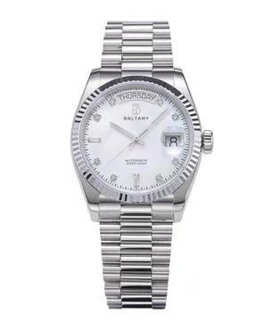 Baltany Cubic Zirconia Vintage Day-Date Homage S4109