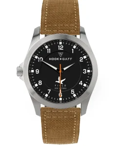 HOOK+GAFF Field Watch Black Dial