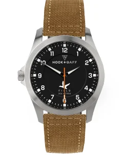 HOOK+GAFF Field Watch Black Dial