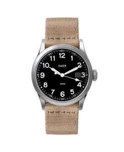 Vaer S3 Calendar Field Black - Quartz