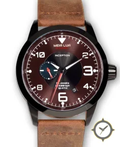 MOONMETAL DUST - DARK SIDE | Distressed Brown Leather