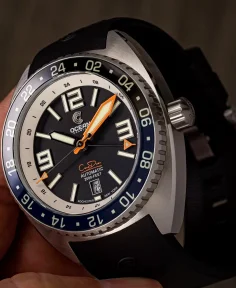 Ocean Crawler Core Diver GMT – Swiss Automatic Blue/Black