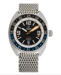 Ocean Crawler Core Diver GMT – Swiss Automatic Blue/Black