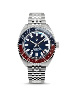 Jack Mason Strat-o-timer GMT Americana (Sapphire Bezel)