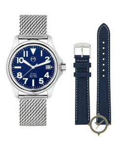 Momentum Atlas Eclipse Steel Blue Dial Bundle