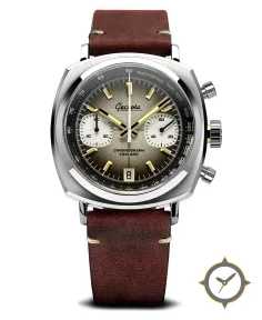 Chronotimer Chronograph Watch Brown Fumé Dial