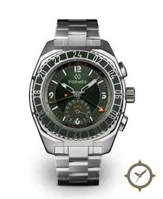 Formex Stratos UTC Automatic UTC True Pilot Green