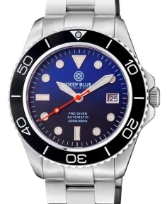 Bernhardt Watch Pro Diver 200 — Gradient Black/Blue