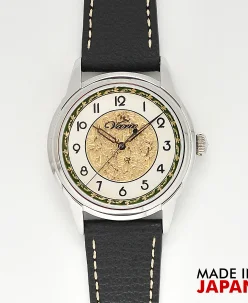 Vario Empire Art Nouveau Outer Green Handwound Dress Watch