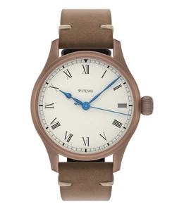 Stowa Marine Bronze Vintage 36 roman silver