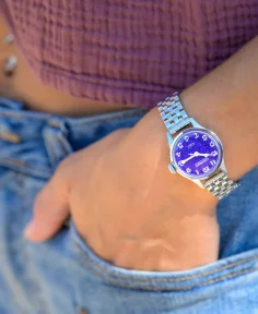 Cincinnati Watch Company Ladies Guild Shimmering Purple