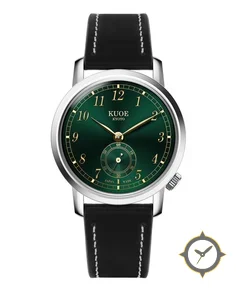 Kuoe OLD SMITH 90-007 Automatic Green Sunray Dial