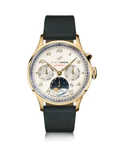 AV86 1564 Sunrise Automatic Gold Off White