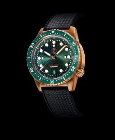 Zelos Mako V2 500m Diver Bronze Emerald Green