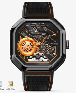 Agelocer Original Volcano Series Skeleton Mechanical