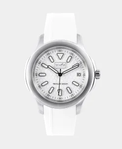 Scurfa Top Side Crew Stainless Steel White Dial