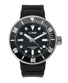 San Martin SN001-G-LJM Seiko VS37 Solar Movement Black Ceramic Bezel