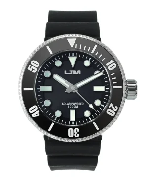 San Martin SN001-G-LJM Seiko VS37 Solar Movement Black Ceramic Bezel