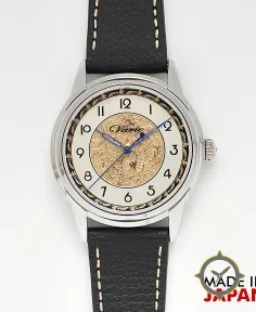 Vario Empire Art Nouveau Outer Black Handwound Dress Watch