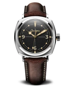 Geckota Pioneer Automatic Watch Black Honeycomb