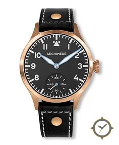 Pilot 42 Handaufzug Bronze . S.LS