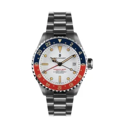 Steinhart Ocean 39 vintage GMT premium white ceramic