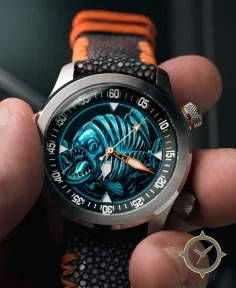 Ocean Crawler Piranha Blue/Orange