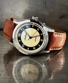 Enoksen Aeschbach 1957 Swiss Automatic Dress Watch