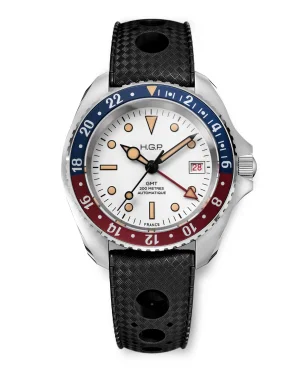 HGP Dive Watches Diver GMT 200M Automatic "Polar" Vintage
