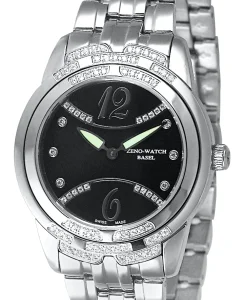 Zeno-Watch Basel Fashion Swarowski Crystals Shell