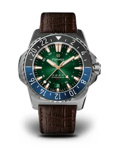 Formex Reef GMT AUTOMATIC GMT COSC 300M GREEN/GILT