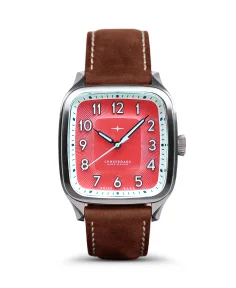 Trafford Watch Co. Crossroads Core 40 Red