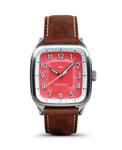 Trafford Watch Co. Crossroads Core 40 Red