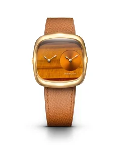 Dennison Tiger Eye & Gold Sunray In Gold Tan
