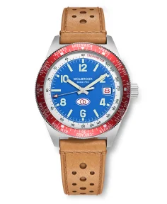 Wolbrook Grand Prix WT Automatic Red Bezel - Charles Deutsch CD Dyna 1962 Limited Edition