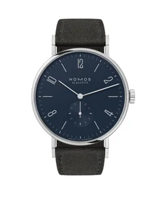 Nomos Glashütte Tangente 38 midnight blue Reference 166