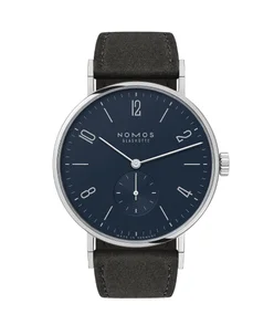 Nomos Glashütte Tangente 38 midnight blue Reference 166